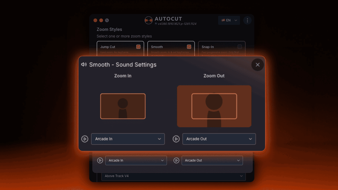 AutoZoom Sound Effects