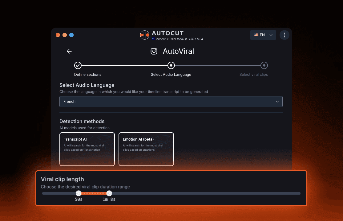 Tutorial - AutoViral - Viral Clip Length.png